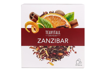 ЧАЙНЫЙ НАПИТОК TEAVITALL ANYDAY “ZANZIBAR” (Ежедневный чайный напиток) - TEAVITALL (Функциональные чаи) - greenwaygoods.ru